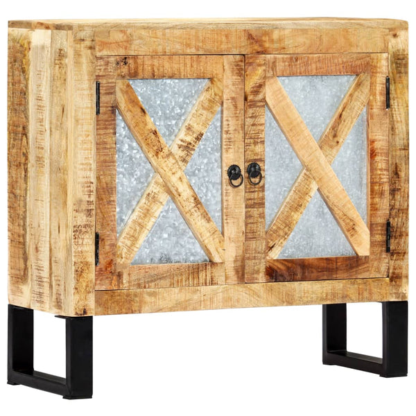 Sideboard 80 x 30 x 76 cm Massivholz Mango