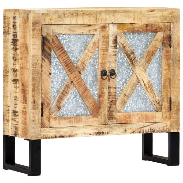 Sideboard 80 x 30 x 76 cm Massivholz Mango