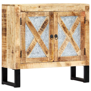 Sideboard 80 x 30 x 76 cm Massivholz Mango