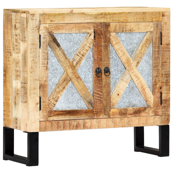 Sideboard 80 x 30 x 76 cm Massivholz Mango