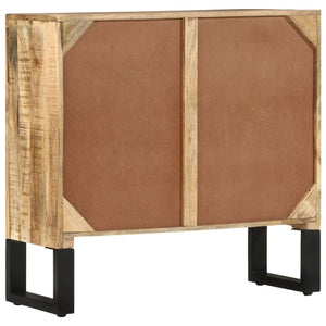 Sideboard 80 x 30 x 76 cm Massivholz Mango