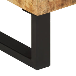 Sideboard 80 x 30 x 76 cm Massivholz Mango