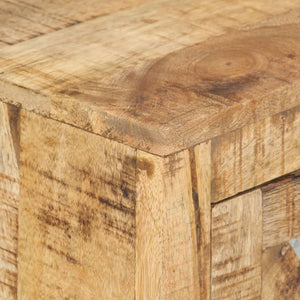 Sideboard 80 x 30 x 76 cm Massivholz Mango