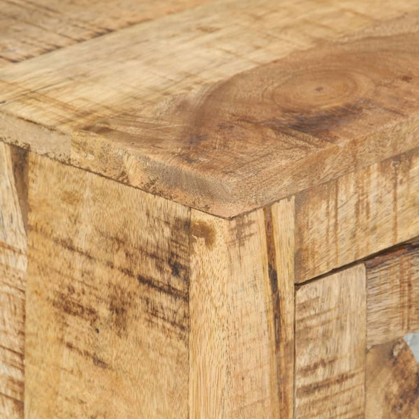 Sideboard 80 x 30 x 76 cm Massivholz Mango