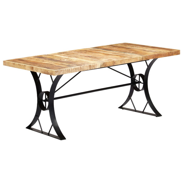 Esstisch 180×90×76 cm Mango Massivholz