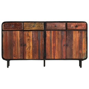 vidaXL Buffet Bois de récupération massif 140x35x76 cm