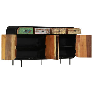 vidaXL Buffet Bois de récupération massif 140x35x76 cm