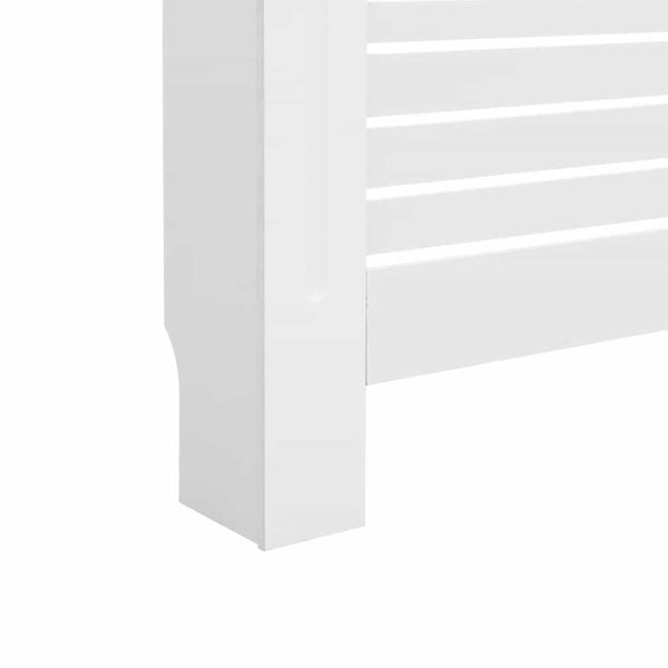 Heizkörperabdeckung Weiß 172×19×81,5 cm MDF