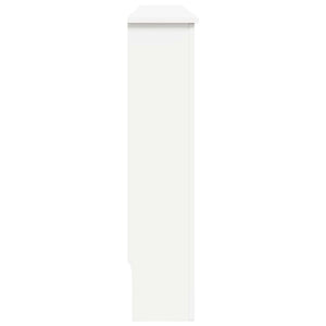 Heizkörperabdeckung Weiß 152x19x81,5 cm MDF