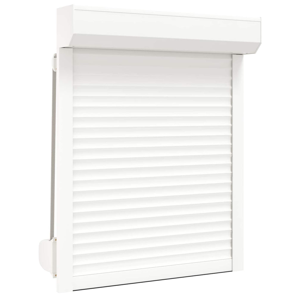 Rollladen Weiß 70x100 cm Aluminium Polyurethan