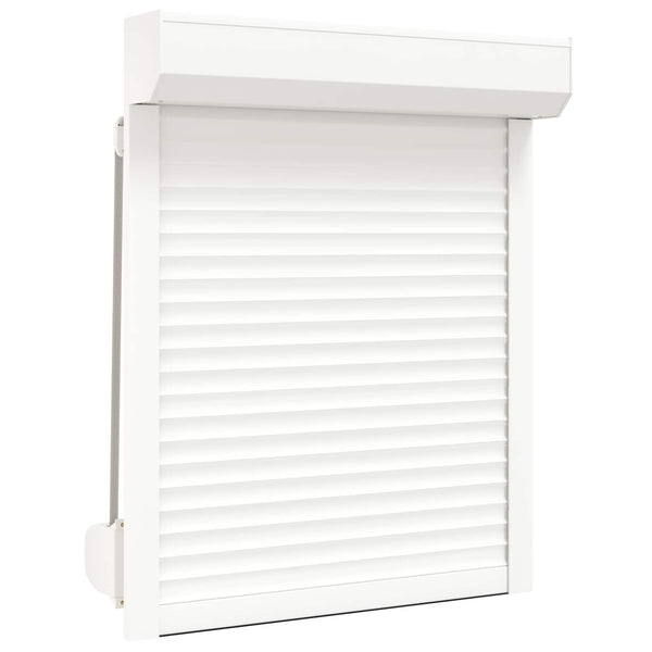 Rollladen Weiß 70x100 cm Aluminium Polyurethan