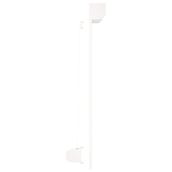 Weißer Rollladen 130x140 cm