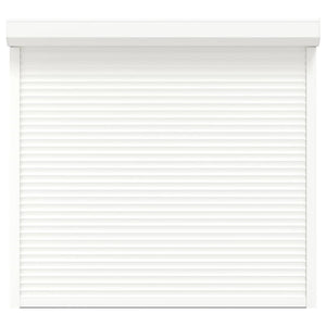Rollladen Weiß 160x150 cm Aluminium Polyurethan