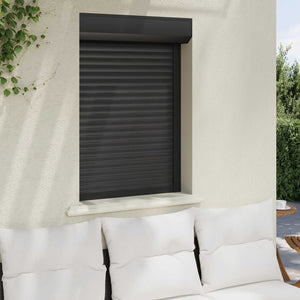 Anthrazit Rollladen 70 x 100 cm
