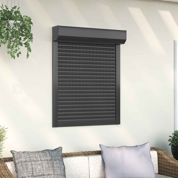 Anthrazit Rollladen 80x100 cm