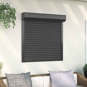 Anthrazit Rollladen 100x100 cm