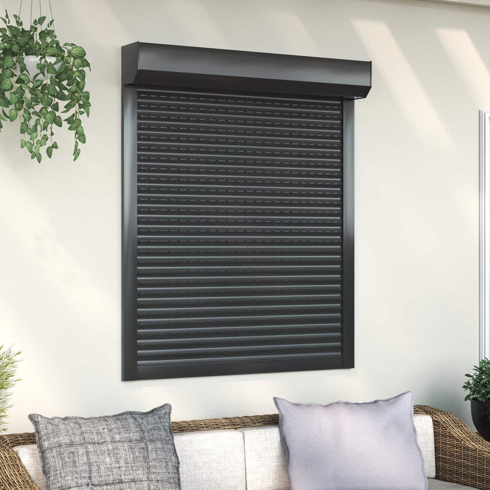Anthrazit Rollladen 100 x 120 cm