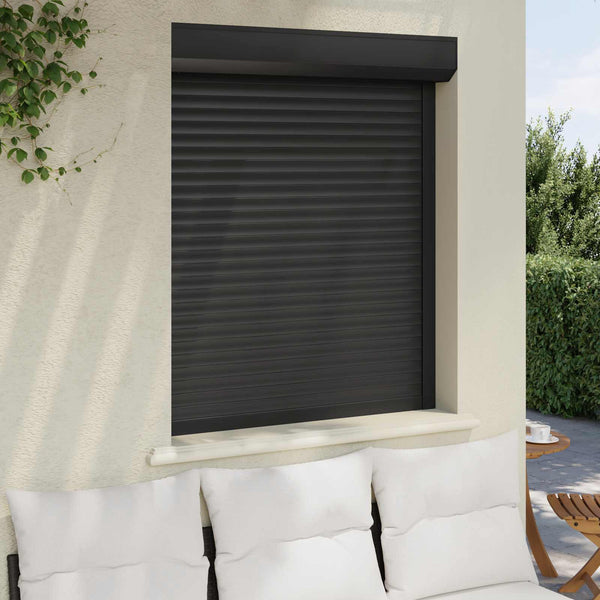 Anthrazit Rollladen 100 x 120 cm
