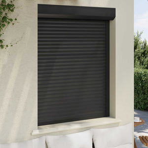 Anthrazit Rollladen 100 x 130 cm