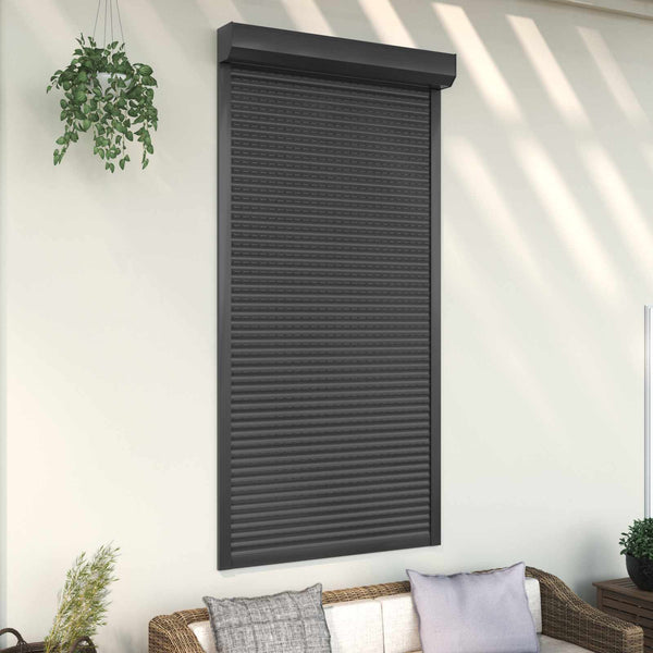 Anthrazit Rollladen 110x220cm