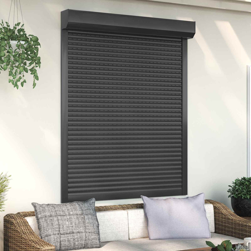 Anthrazit Rollladen 120 x 150 cm