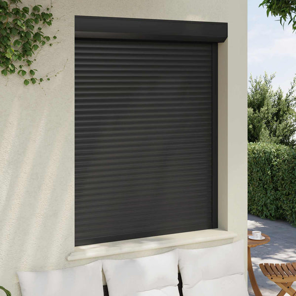 Anthrazit Rollladen 120 x 150 cm