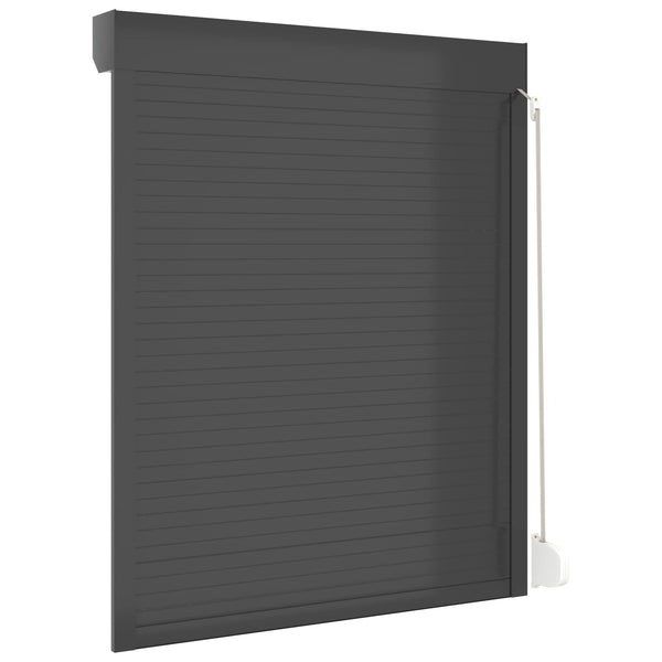 Anthrazit Rollladen 120 x 150 cm
