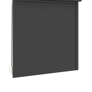 Anthrazit Rollladen 130x140 cm Aluminium