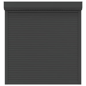 Anthrazit Rollladen 130x140 cm Aluminium