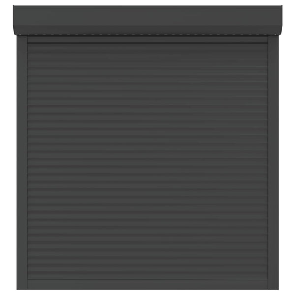 Anthrazit Rollladen 130x140 cm Aluminium