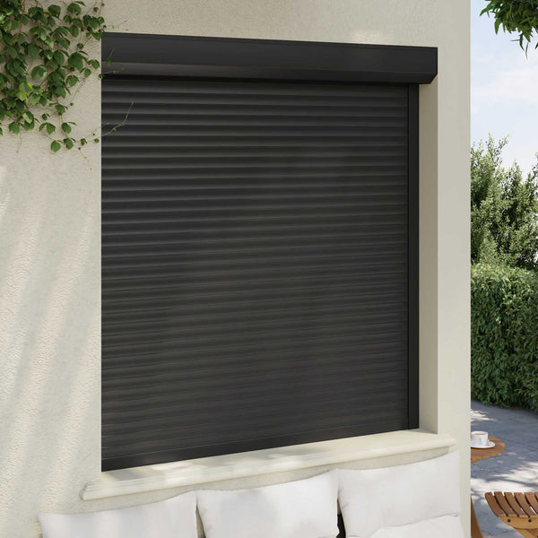 Anthrazit Rollladen 140 x 150 cm