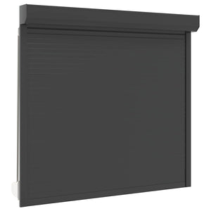 Anthrazit Rolladen 160x150 cm