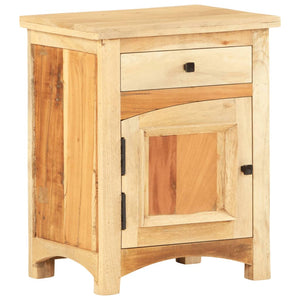 Nachttisch 40x30x50 cm Massives Altholz