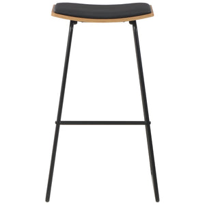3-teiliges Bar-Set Stahl Schwarz