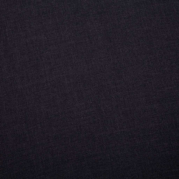2-tlg. Sofagarnitur Stoff Schwarz