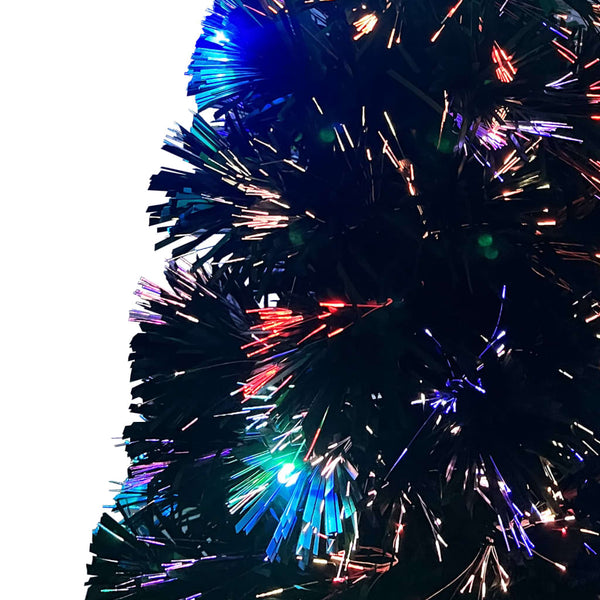 Vorbeleuchteter Weihnachtsbaum mit Ständer und LED 240 cm Glasfaser