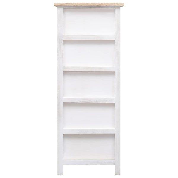 vidaXL Armoire d'appoint 35x25x87 cm Bois massif de paulownia