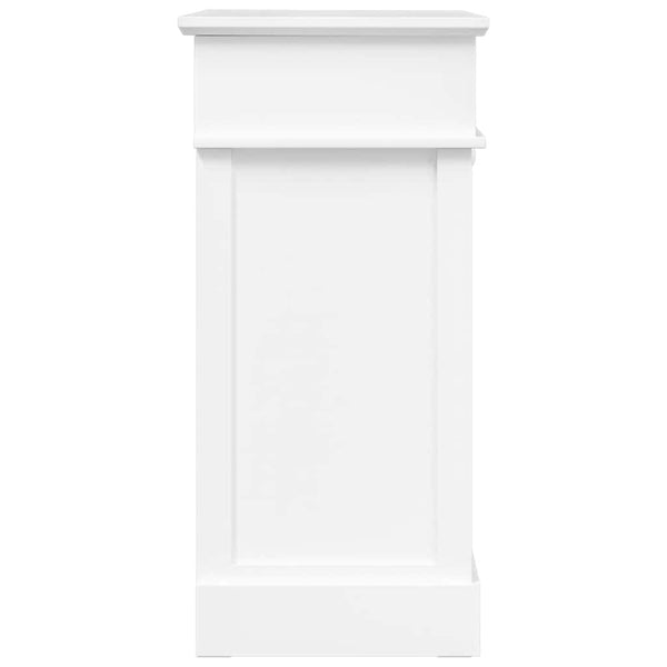 Schuhschrank Weiß 50 x 28 x 58 cm Paulownia Holz