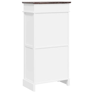 Schuhschrank Braun 50 x 28 x 98 cm Paulownia Holz