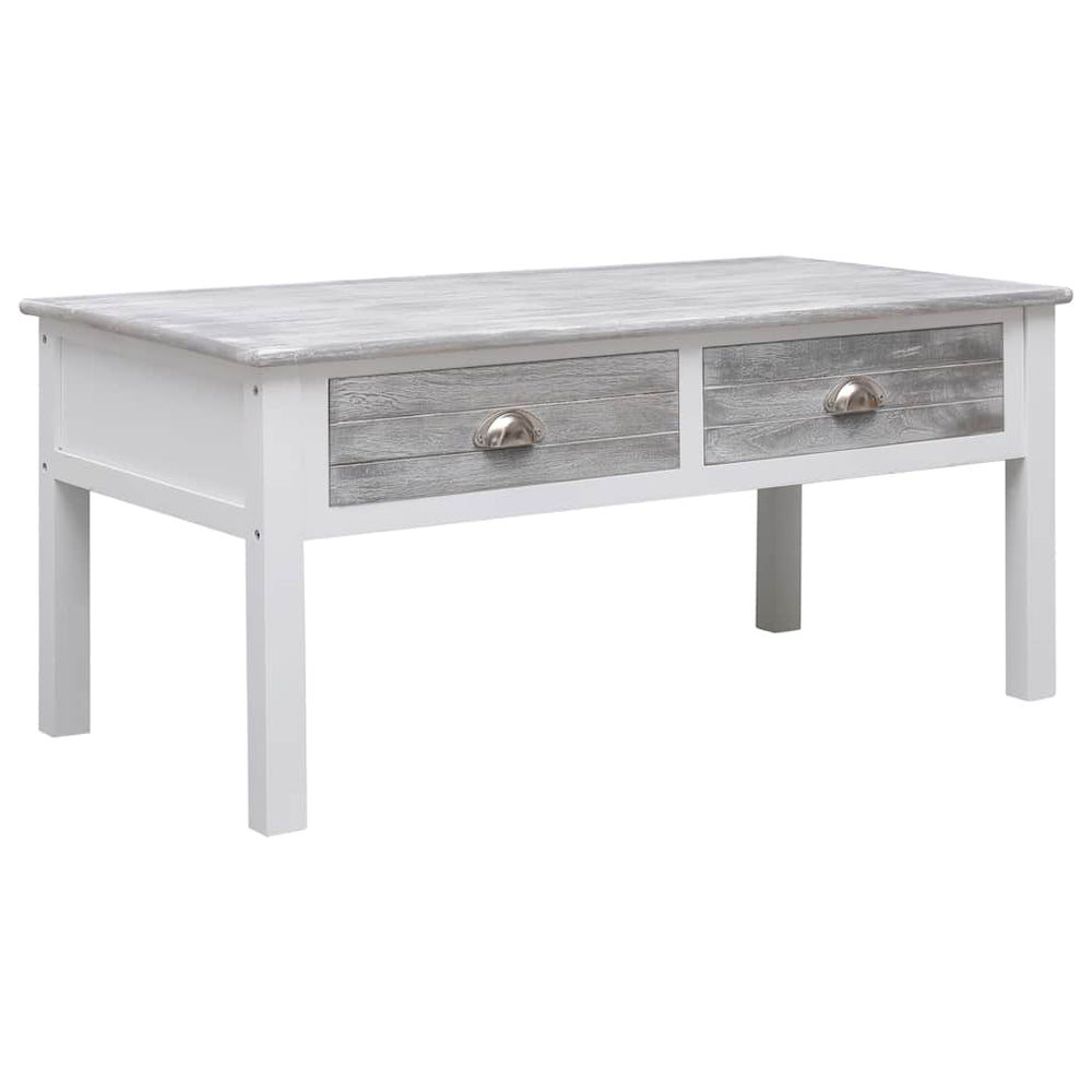 Couchtisch Grau 100 x 50 x 45 cm Holz