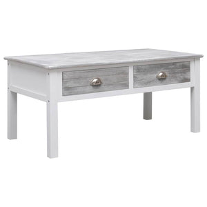 Couchtisch Grau 100 x 50 x 45 cm Holz