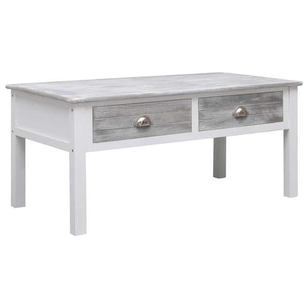 Couchtisch Grau 100 x 50 x 45 cm Holz