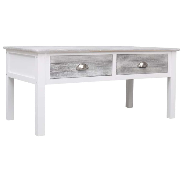 Couchtisch Grau 100 x 50 x 45 cm Holz