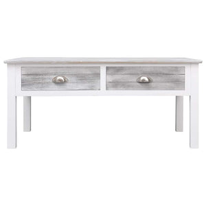 Couchtisch Grau 100 x 50 x 45 cm Holz