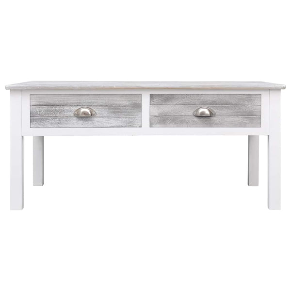 Couchtisch Grau 100 x 50 x 45 cm Holz