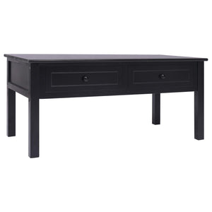 Couchtisch Schwarz 100 x 50 x 45 cm Holz
