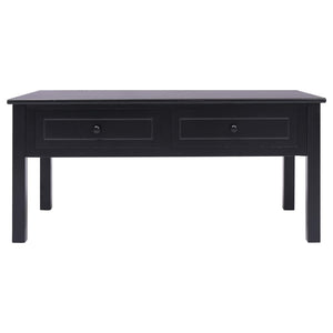 Couchtisch Schwarz 100 x 50 x 45 cm Holz