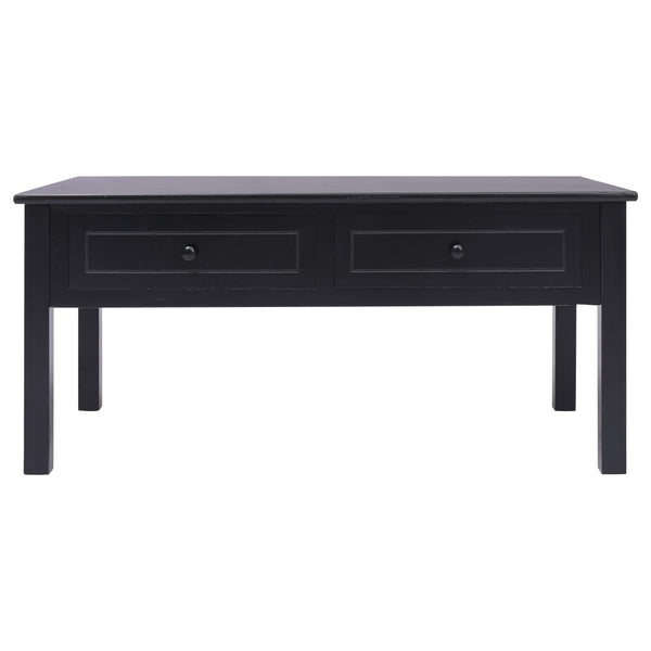 Couchtisch Schwarz 100 x 50 x 45 cm Holz