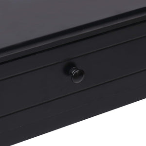 Konsolentisch Schwarz 90 × 30 × 77 cm Holz