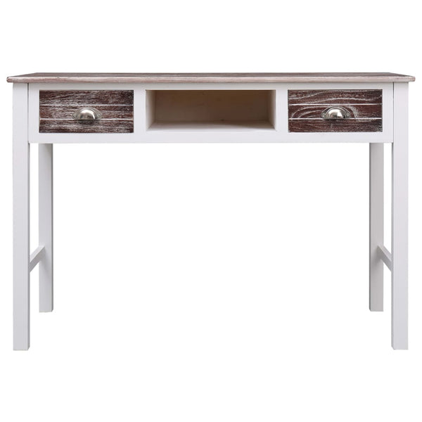 Schreibtisch Braun 110 × 45 × 76 cm Holz
